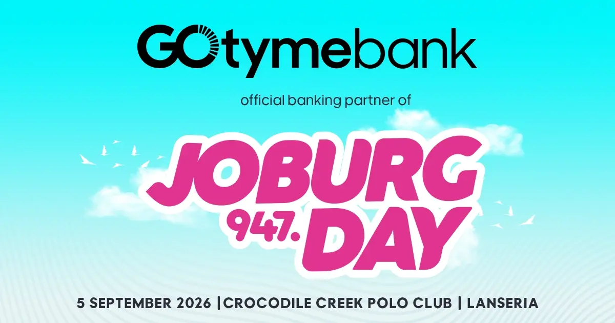 GoTyme Bank partners with 947 Joburg Day