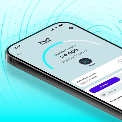 GoTyme Bank app on phone